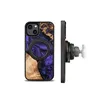 Bewood Unique Magsafe Violet Wood and Resin Case for Iphone Voir les images du produit 2