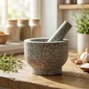 WELLHAUS Młynek granitowy z tłuczkiem, duży, XXL, do Podgląd zdjęcia produktu 4