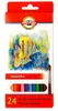 Koh-i-noor crayons de couleur aquarellables 24 pcs motif Voir les images du produit 1