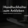 Bürstenking Handtuchhalter ohne Bohren – 39 cm – Produktbild-Vorschau 2