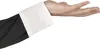 A close-up shot of a person's arm and hand, wearing a white cuff and a dark sleeve. Produktbild-Vorschau