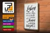 Blechschild Spruch Leben nicht warten Sturm vorbei 20x30cm Produktbild-Vorschau 3