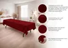 MEBLE ODNOWA, Tischdecke, Matter Samt-Tischdecke, Produktbild-Vorschau 3