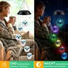 Solar-Windspiel, Eulenform, LED-Solar-Windspiel-Lampe, Produktbild-Vorschau 6
