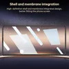 A smartphone screen protector with marketing text overlay. Produktbild-Vorschau