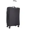 A black suitcase on a white background. Produktbild-Vorschau
