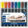 STAEDTLER Marker Lumocolor perm 8St Box Voir les images du produit 8