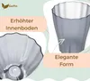 4er Set Orchideentopf Transparent Orchideen Übertopf Produktbild-Vorschau 4