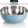 com-four® 3x Rührschüssel aus Edelstahl - multifunktionale Produktbild-Vorschau 6
