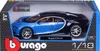 Bburago 1:18 Plus Bugatti Chiron modrá Podgląd zdjęcia produktu 21