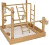 Duvo+ 3 in 1 Vogelspeeltuin onbehandeld hout Productafbeelding-voorbeeld 1