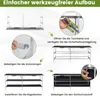 COSTWAY Składana szafka kempingowa, przenośna kuchnia Podgląd zdjęcia produktu 7