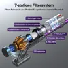 Akumulátorový vysavač Lubluelu P6, 78 kPa, ocelový vysavač, Náhled obrázku produktu 6