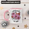 Trendation - Tätowiererin Geschenk Tasse Addicted To Ink Produktbild-Vorschau 3