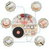 TOP BRIGHT MUSIC BUSY BOARD (Musikspielzeug, kreatives Náhľad obrázku produktu 5