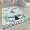 Paco Home Kinderteppich Kinderzimmer Moderne Pastell Farben Produktbild-Vorschau 1