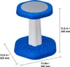 VEVOR Wackelstuhl Wackelhocker mini mit Schwammkissen, Produktbild-Vorschau 8
