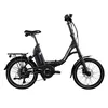 A black Zündapp X100 electric folding bike is shown against a white background. Produktbild-Vorschau