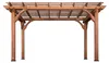 Backyard Discovery Pergola in Legno 305 x 426 cm | Gazebo Anteprima dell’immagine prodotto 1