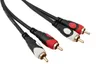 SYSTEM-S Cinch 2 RCA Kabel 30 m Stecker zu Stecker Stereo Produktbild-Vorschau 4