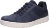 A single blue sneaker is shown from a side-diagonal angle against a white background. Produktbild-Vorschau