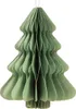 Kaemingk Weihnachtsanhänger Tannenbaum Mintgrün Glitter & Produktbild-Vorschau 6