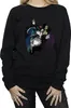 Disney - Sweatshirt für Damen BI1830 (L) (Schwarz) Produktbild-Vorschau 3