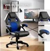 Chaise gamer MIKE - noir/bleu Voir les images du produit 7