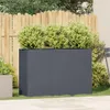 vidaXL Fioriera antracite 120x40x80 cm Acciaio laminato a Anteprima dell’immagine prodotto 3