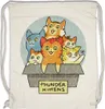 Urban Backwoods Thunder Kittens, Turnbeutel, Farbe: Beige Produktbild-Vorschau 1