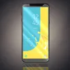 A smartphone with a colorful wallpaper displayed on its screen, set against a dark, reflective background. Produktbild-Vorschau