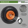 Sackkarrenrad Luftrad 260x85 mm 3.00-4 60 mm versetze Nabe Produktbild-Vorschau 2