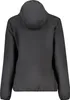 Damen Softshell-Jacke Schwarz mit Kapuze und Produktbild-Vorschau 2
