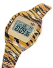 Adidas Uni Uhr DIGITAL TWO Edelstahl schwarz-gold AOST26033 Produktbild-Vorschau 3