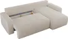 Cord Sofa, Cord Couch, Sofa L-Form mit Schlaffunktion und Produktbild-Vorschau 8