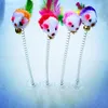 2er Set Katzenangel mit Saugnapf Spielangel mit Feder Produktbild-Vorschau 1