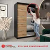 Kleiderschrank, Schiebetürenschrank Schlafzimmer, Schrank Produktbild-Vorschau 5