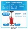 Bituxx Mobiler 80L Ölauffangwagen Ölablassgerät Produktbild-Vorschau 8