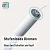 LED Bogenlampe, 170 cm, 1300 lm, 3000-6500 K, dimmbar, CCT, Produktbild-Vorschau 8