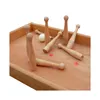 Holz Bi-Ba-Butze Tischspiel "Kegelbahn" Produktbild-Vorschau 3