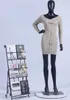 FC-11B Belle femme abstraite Mannequin peint noir mat Voir les images du produit 5
