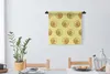 MuchoWow® Wandteppich Wandbehang Bitcoin - Gold - Muster - Produktbild-Vorschau 2