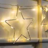 LED Lichterkette mit 8 Sternen warmweiß 205 cm Produktbild-Vorschau 2