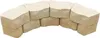 Kräuterschnecken Set Antik sandstein 160 cm x 140 cm x 60 Produktbild-Vorschau 3