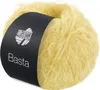 A ball of yellow yarn with a black label. Produktbild-Vorschau