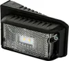 A close-up studio shot of a black LED side light with a clear, textured lens. Produktbild-Vorschau