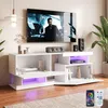 OYAJIA Lowboard TV-Schrank, Fernsehschrank mit RGB-LED und Produktbild-Vorschau 2