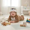 Piżama Onesie Kostium Przebranie Śpiochy Brązowy Miś Podgląd zdjęcia produktu 6