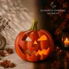 Kürbis-Laternen als LED Halloween-Deko Windlichter 2er Set Produktbild-Vorschau 3