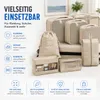 Set di 8 organizer da valigia – Organizer da valigia con Anteprima dell’immagine prodotto 3